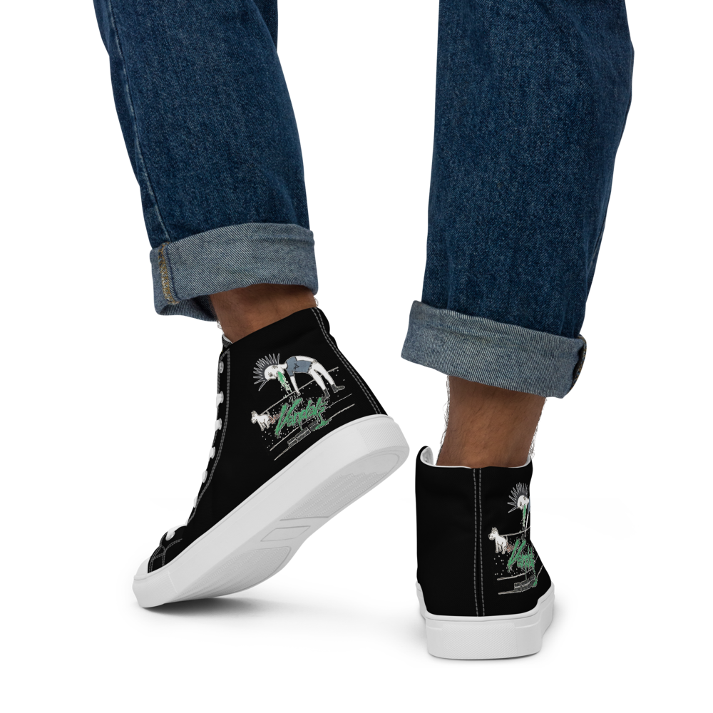 Men’s high top canvas Puke Shoes
