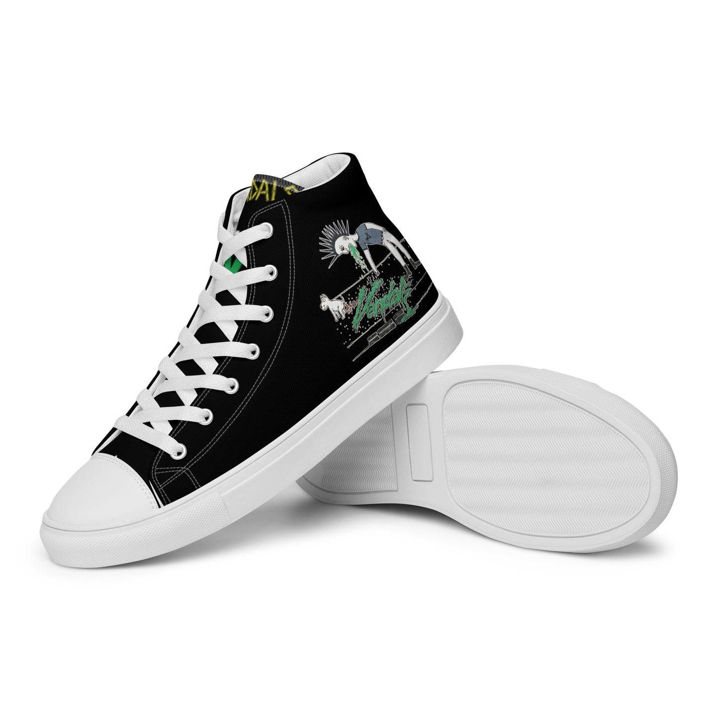 Men’s high top canvas Puke Shoes