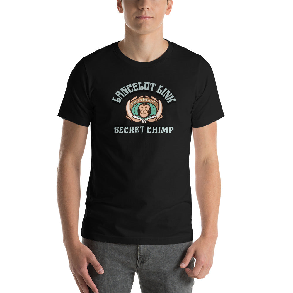 Lancelot Link Secret Chimp Special Agent Tee